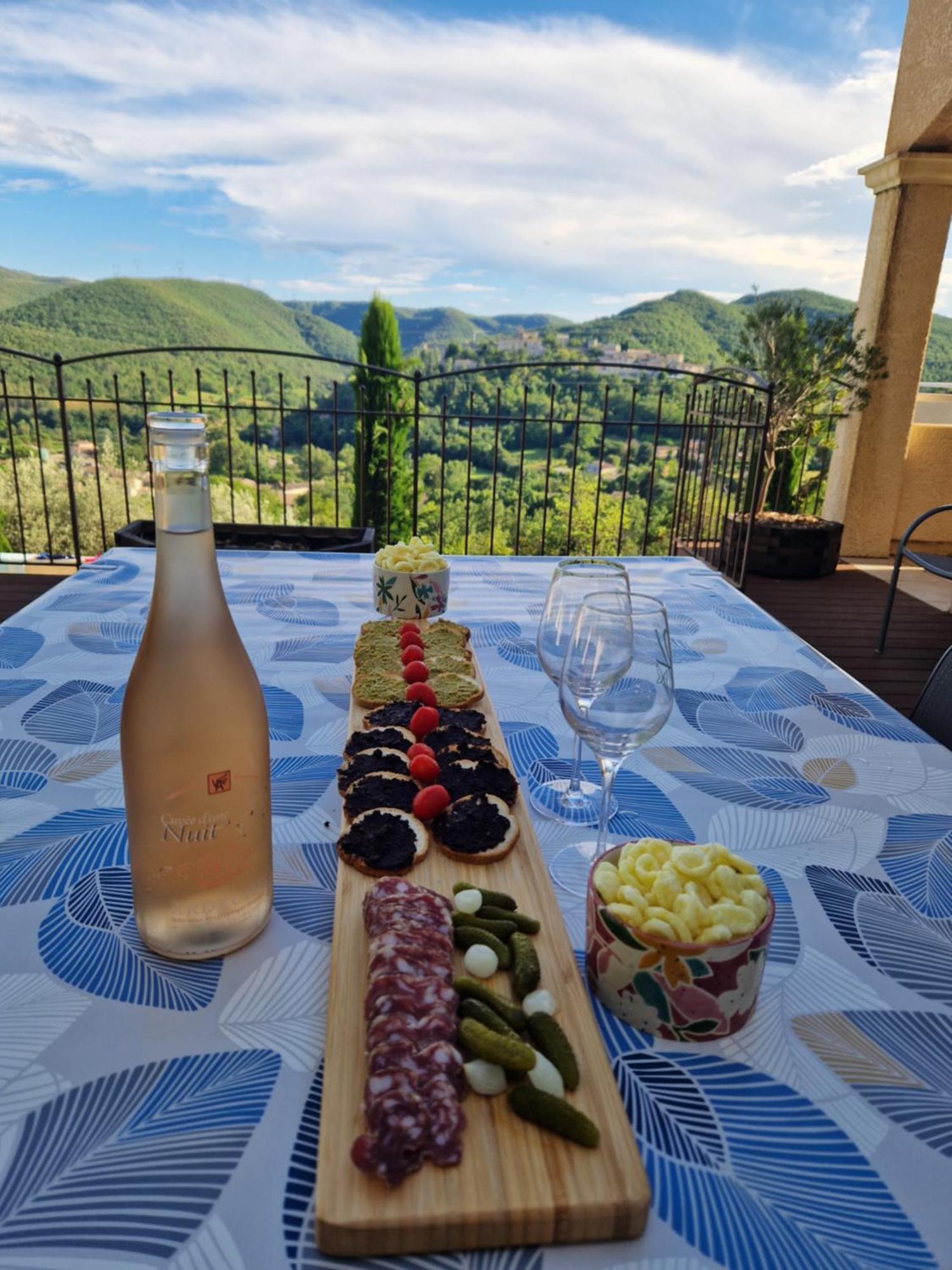 Les Restanques De Camelie Hotel Saint-Thome Bagian luar foto